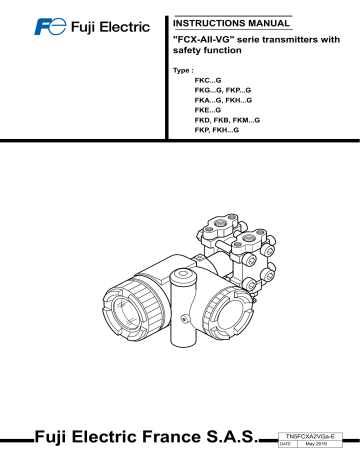 Fuji Electric Fkb, Fkd, Fkh G Series, Fkp Instruction Manual 