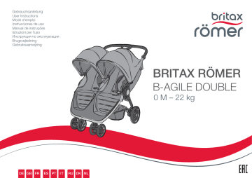 BRITAX RÖMER B-AGILE DOUBLE User Instructions | Manualzz