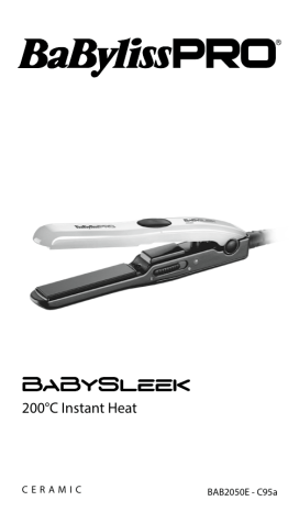 BaByliss PRO BabySleek BAB2050E Manual | Manualzz