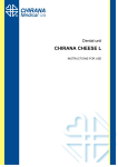 Chirana Medical CHEESE L Instructions For Use Manual