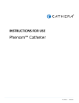 Cathera Phenom 21, Phenom 27 Instructions For Use Manual