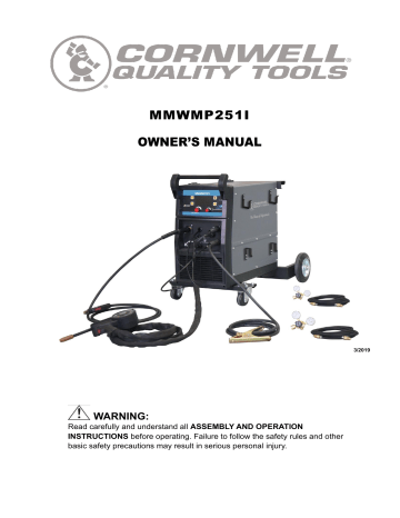 Cornwell Tools MMWMGS250 Owner's Manual | Manualzz