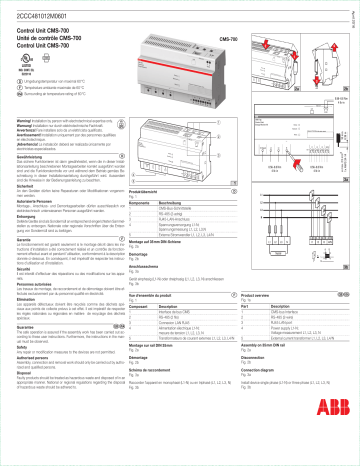 ABB CMS-700 Manual | Manualzz