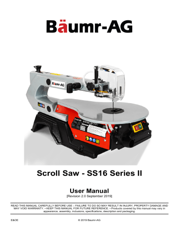 Baumr-AG SS16 II Series User Manual | Manualzz