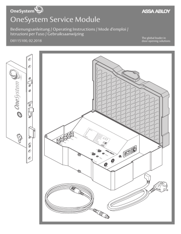 Assa Abloy N59990000000000 Operating Instructions Manual | Manualzz
