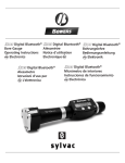Bowers Sylvac XT3 Operating Instructions Manual