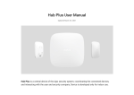 AJAX Systems Hub Plus User Manual