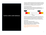 Electronic Technologies Astro Core User Manual