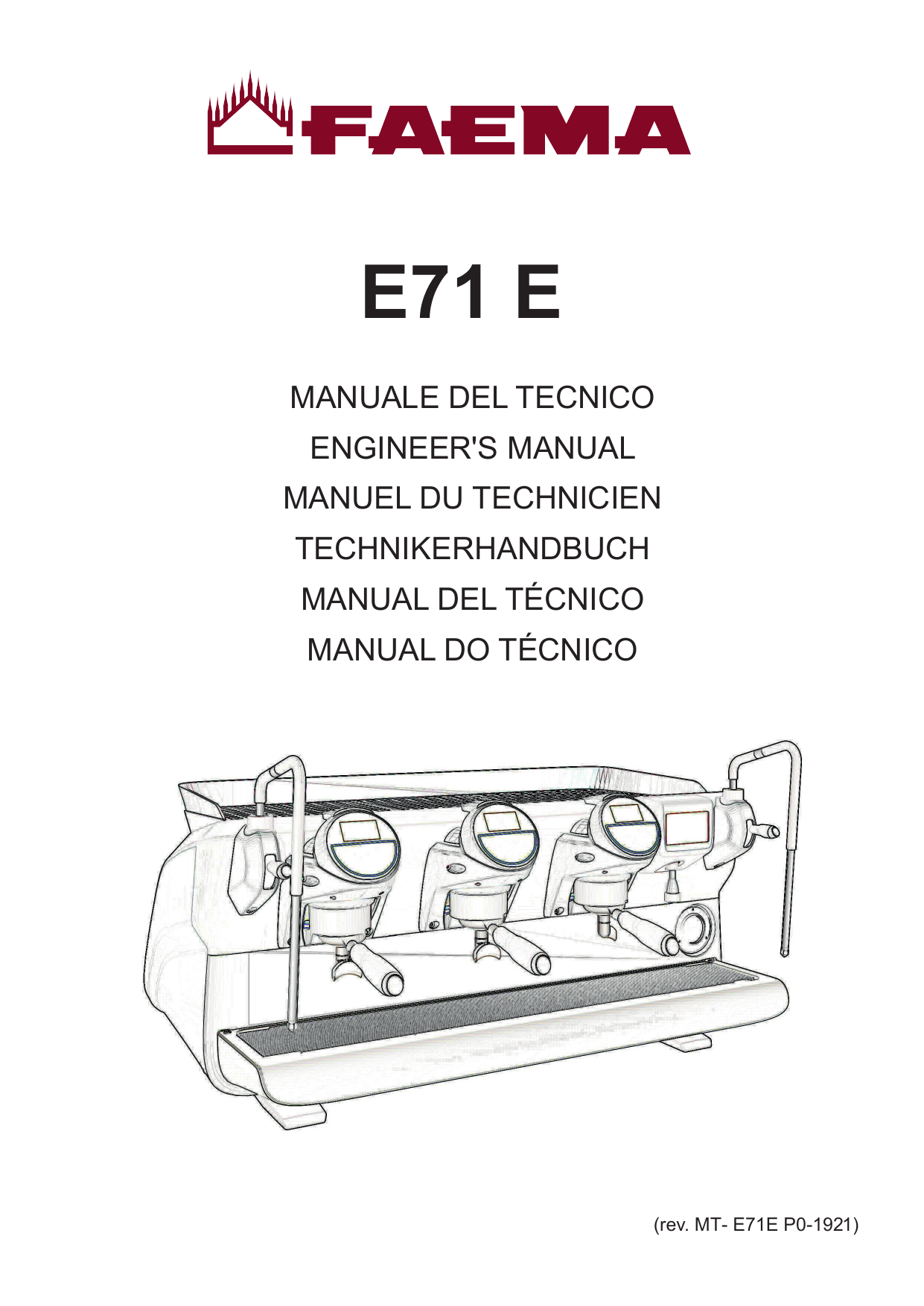 faema e71e manual