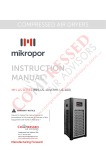 Mikropor MH-US Air Dryers | AI Chat &amp; PDF Download