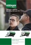 Alltech Keenan MechFiber350 Operator's Manual