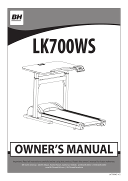 BH LK700WS Owner's Manual