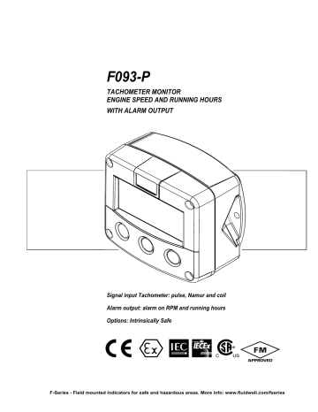 Fluidwell F093-P Manual | Manualzz