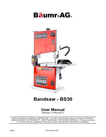 Baumr-AG BS30 User Manual | Manualzz