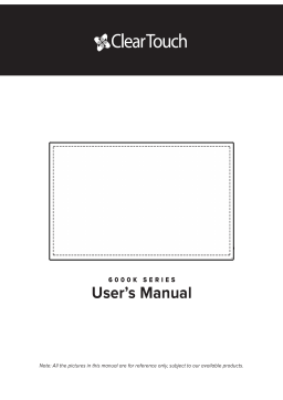 Clear Touch 6000K Series User Manual
