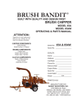 Bandit 65A, 65AW Manual: AI Chat &amp; PDF Access