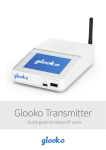 Glooko Transmitter Quick Manual