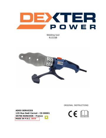 Dexter Power R1510B Original Instructions Manual | Manualzz