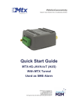 Flexitron MTX-4G-JAVA-IoT Quick Start Manual