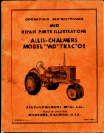 Allis-Chalmers WD Tractor Manual: AI Chat &amp; PDF