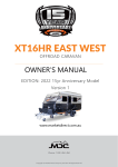 MDC XT16-HR East West Owner's Manual
