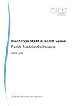 pico Technology PicoScope 5243A, PicoScope 5443A User Manual