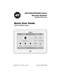 ADT ADT7AIO Series - Installation manual, Quick User Manual