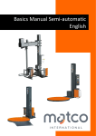 Matco Mustang T3 ECO Basic Manual