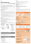 KDDI Speed USB STICK U01 Quick Start Manual