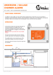 MATelec FPC-12660 Manual - Undersink Chamber Alarm with Dishwasher Interlock