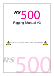 RS SAILING RS 500 Rigging Manual