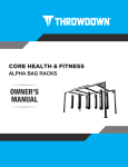 Core Health &amp; Fitness 9-ABR-3636-60 Owner's Manual