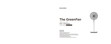 BALMUDA GreenFan Instruction Manual | Manualzz