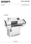 KRUG+PRIESTER EBA Series Operating Instructions Manual