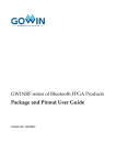 GOWIN GW1NRF-4B QN48 User Manual - Package and Pinout