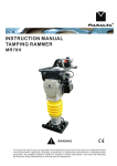 Masalta MR70H Instruction Manual