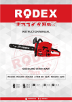 RODEX X245 instruction manual