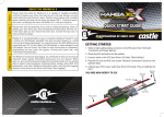 Castle Creations MAMBA XL X Quick Start Manual