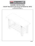 Seville Classics UltraHD 20272 Assembly Instructions