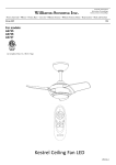 Williams-Sonoma Kestrel A4727 Assembly Instructions Manual