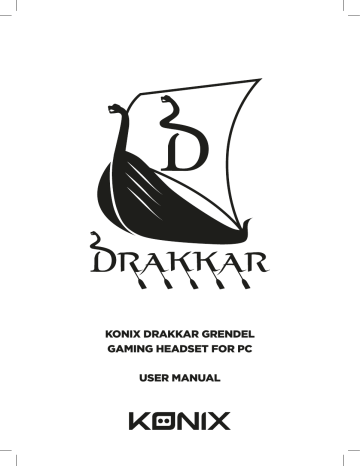 Konix DRAKKAR GRENDEL User Manual | Manualzz