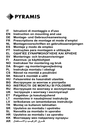 Pyramis Agilo 60 Manual de utilizare | Manualzz