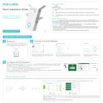 Pix-link LV-AC09 Quick Installation Manual