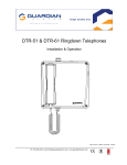 Guardian Telecom DTR-61 Installation & Operation Manual