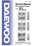 DAEWOO Mini Component System AXW-118, AXW-128, AMI-926LW/RW: AI Chat &amp; PDF Download