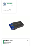 Hella Gutmann mega macs PC Quick Start Manual