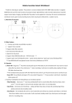 Jin-Wei AW-HDK88 Smart Wristband Manual