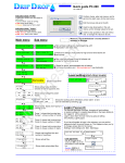 Drip Drop PC-200 Quick Manual - PC-200 Control System Guide
