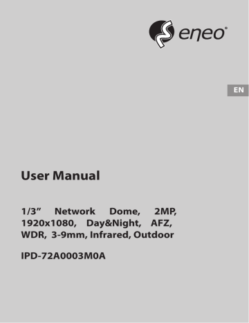 Eneo 213013, IPD-72A0003M0A User Manual | Manualzz