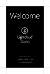 Lightcloud LCOUTLET Manual -  Wireless Plug-Load Control
